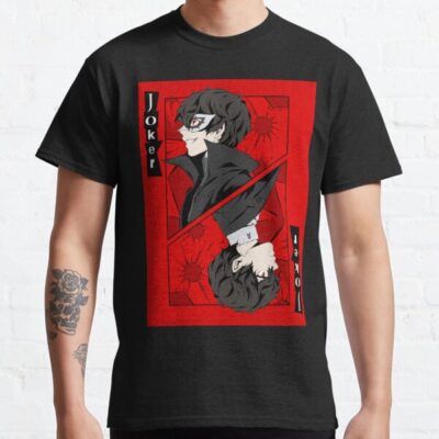 Persona 5 Joker Card Classic T-Shirt