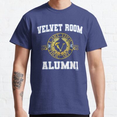 Velvet Room Alumni – Persona Varsity Classic T-Shirt