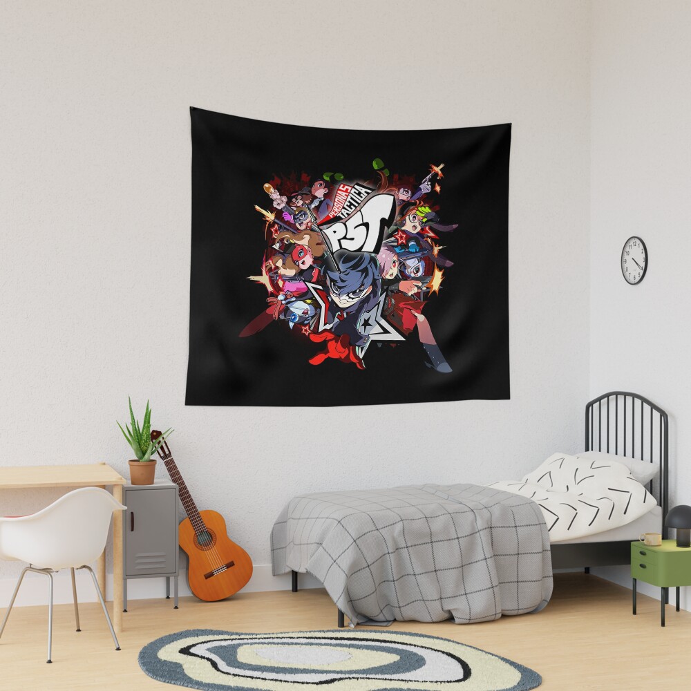 Persona 5 Anime Character Tapestry