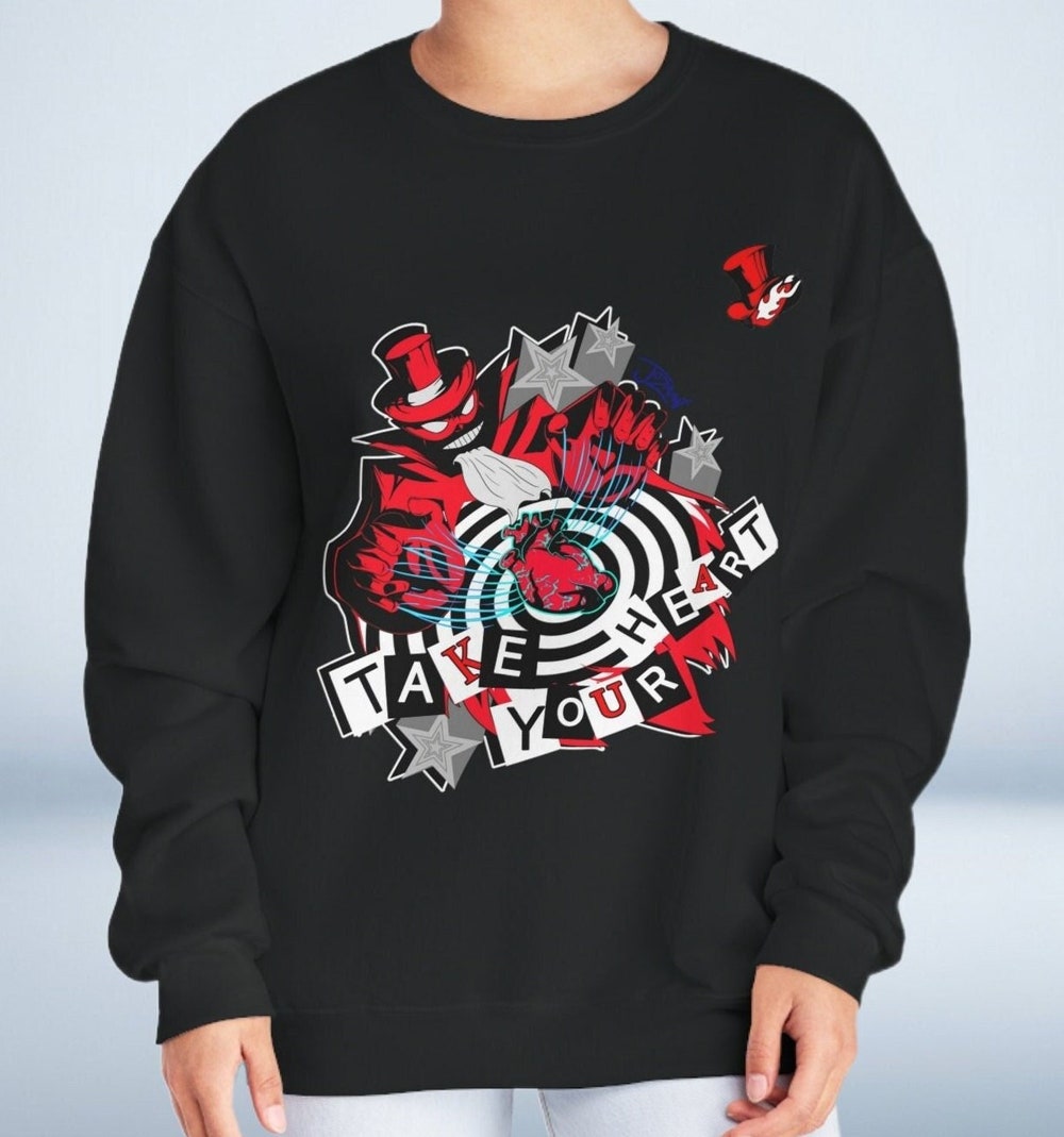 Unique Take Your Heart Persona 5 Sweatshirt