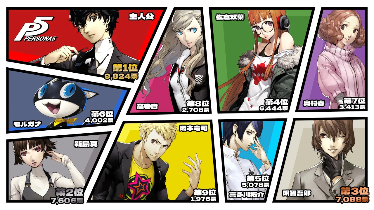 persona 5 characters - Persona 5 Store